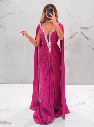 Dress Valentina (fucia)